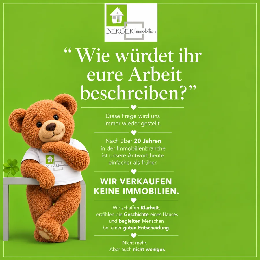 Grüne Bärenkachel zum Beitrag: Wie würden Sie unsere Arbeit beschreiben?