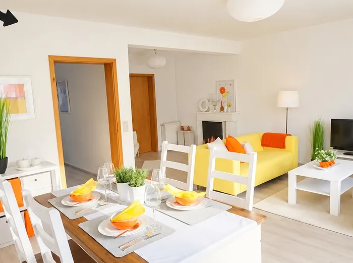 Wohn- und Essbereich nach dem Home Staging